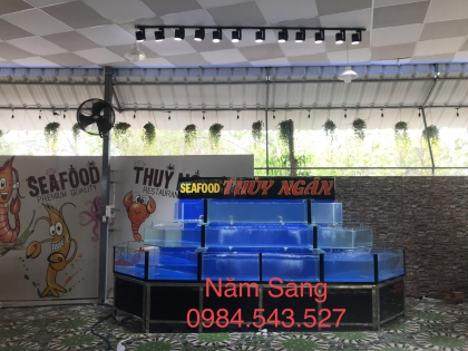 Thi Công và Lắp Đặt Hồ Hải Sản