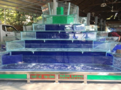 Thiết kế Hồ chứa Hải Sản NHÀ HÀNG GIÓ BIÊN HOÀ