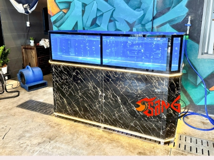 Hồ Hải Sản Kính Cường Lực Nhỏ Gọn