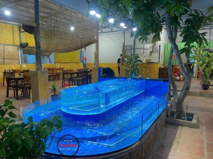 Quy Trình Thiết Kế và Thi Công Hồ Hải Sản Chuyên Nghiệp