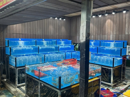 THI CÔNG HỒ HẢI SẢN | QUÁN ỐC ĐỎ